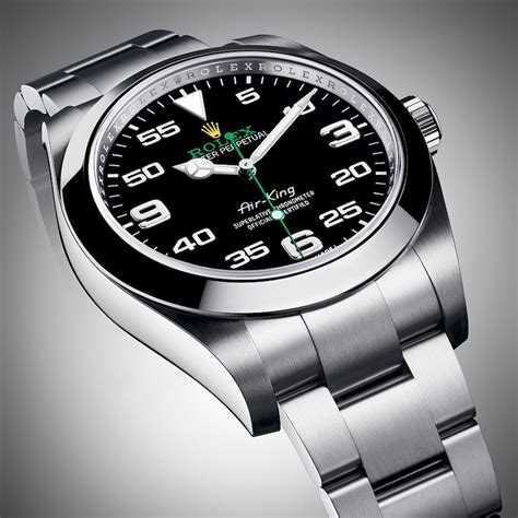 rolex air king wrist shot|Rolex Air-King availability.